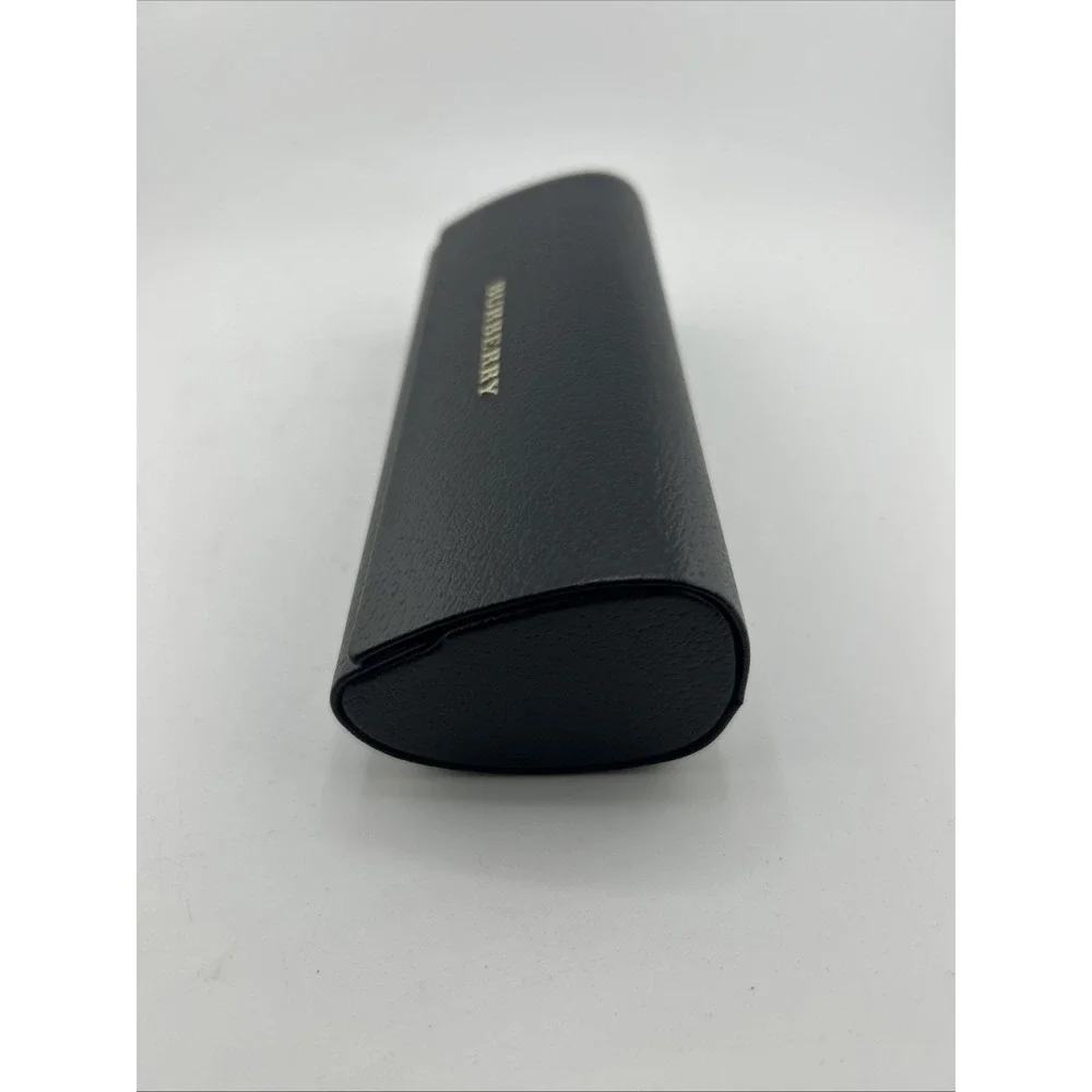 Burberry Eyewear Case Unisex OS Black Hard Shell Logo Textured Designer